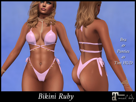 Second Life Marketplace - BB Design Bikini Ruby Maitreya
